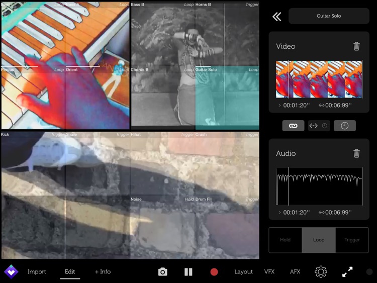 vidibox - music & video mashup: VJ, DJ, musicians, movie makers