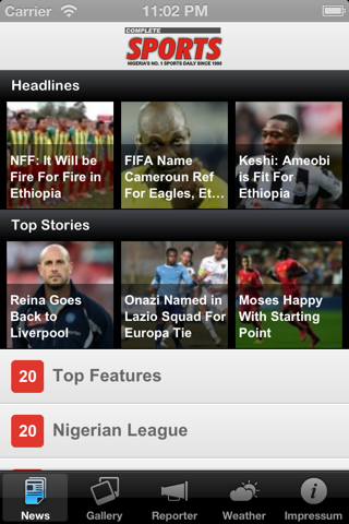Complete Sports Nigeria screenshot 2