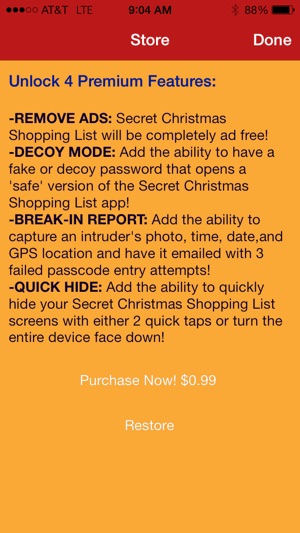 Secret Christmas Shopping List: The Easy to Use Free Santa P(圖5)-速報App