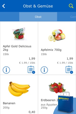 Unimarkt Shopping screenshot 3