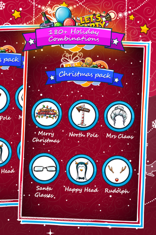 Doodle Bomb Jolly Holiday Edition - Christmas, Hanukkah, Thanksgiving, Black Friday Shopping, and New Years Eve, and party stickers! screenshot 3