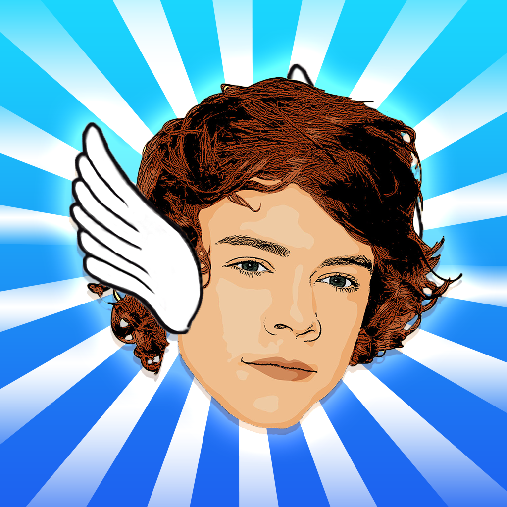 Flying Harry - One Direction Harry Styles Edition App Icon