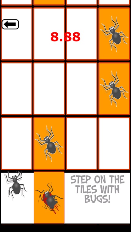 Step The Bug - Crush the Bug, Don't Step the Tile