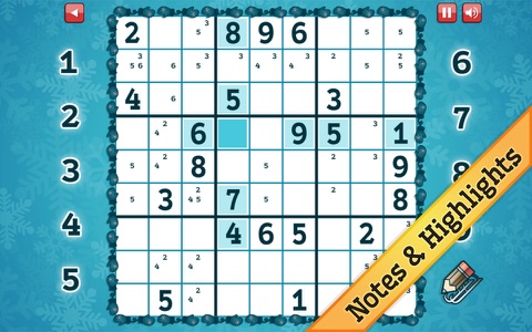 Winter Sudoku screenshot 4