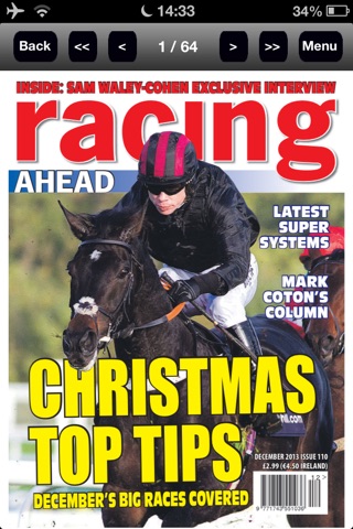 Racing Ahead Magazine screenshot 2