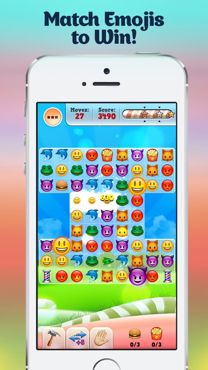 Happy Daze - Match 3 Puzzle Game with Emoji Keyboard Characters