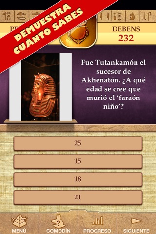 Genius Quiz Ancient Egypt History screenshot 2
