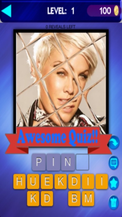 Guess The Celebrities Quiz - Cool Tiled Faces Game - Free Version