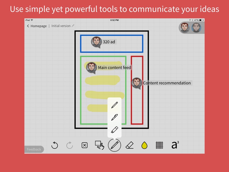 Quill - Collaborative Drawing and Wireframing for Teams