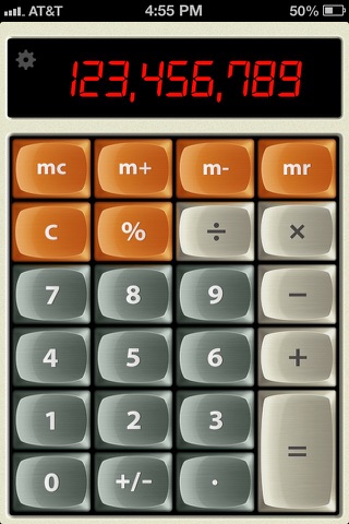 Calculator X - Simple Classic Designs screenshot 2