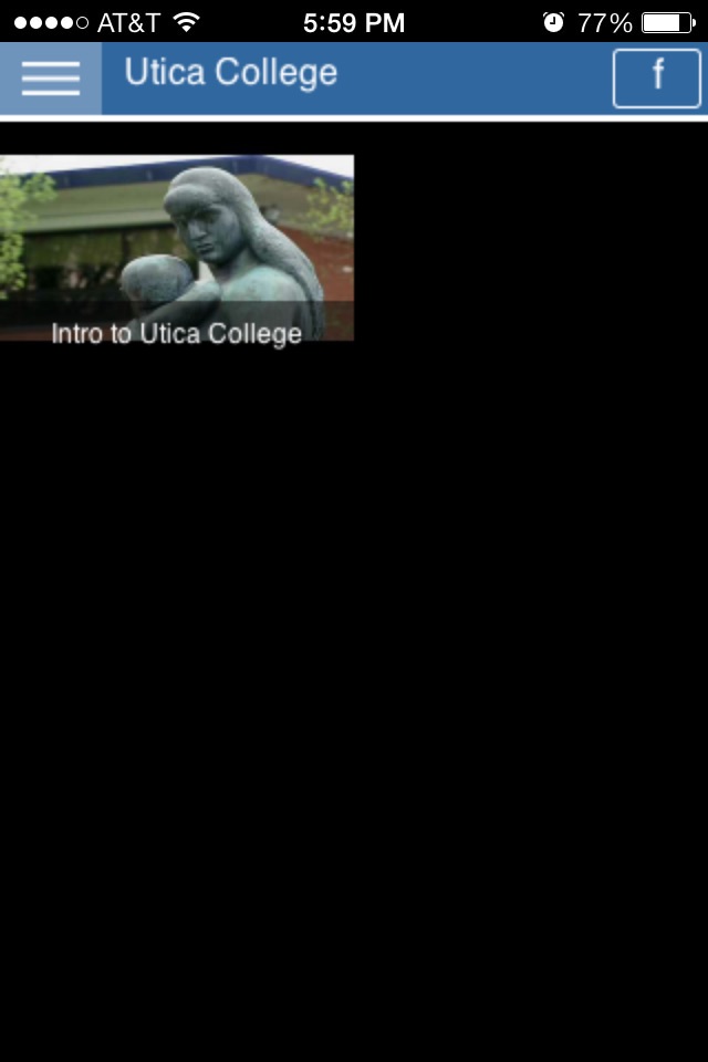 Utica College screenshot 2