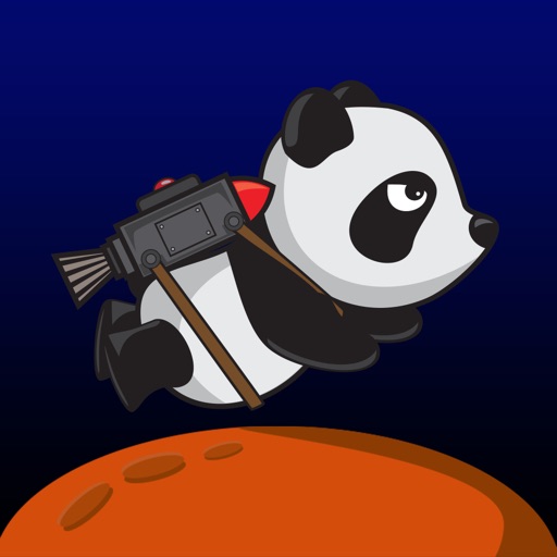 Kid Panda Jetpack: Space Adventure Icon