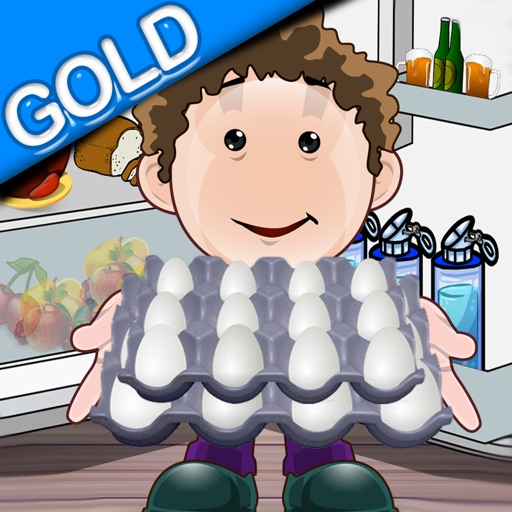 Clean the fridge in the kitchen - a family task game - Gold Edition icon