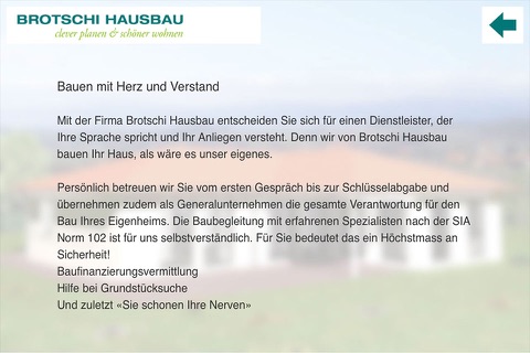 Brotschi Hausbau GmbH screenshot 3