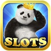 'A Wild Panda Vegas Slots Jackpot Casino 3D : Free Dark Seas Gambling Game