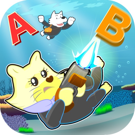 Shooting educational game:Shoot down words in the sea[Free] iOS App