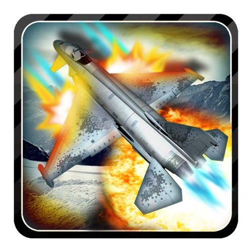 F-22 Army Jet Winter Fighter Icon