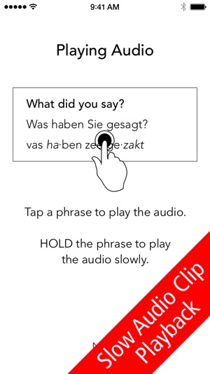 SpeakEasy German Lite ~ Free Travel Phrases with Voice and P(圖4)-速報App