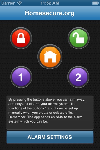 Alarm4home screenshot 2