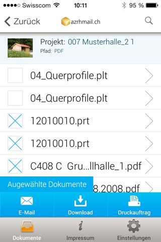 RHMail Bauprojektraum screenshot 3