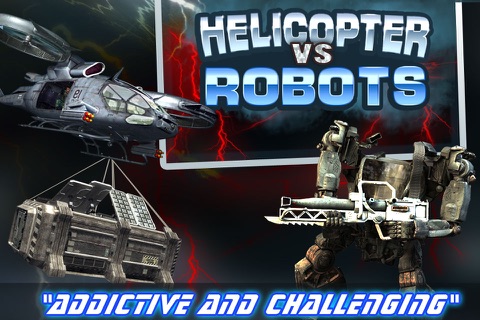 Helicopter vs Robot Free HD - A battle to control the future of the Planet - Lite Version screenshot 3