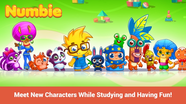 Math for Kindergarten and Pre-School Children with Numbie screenshot-3