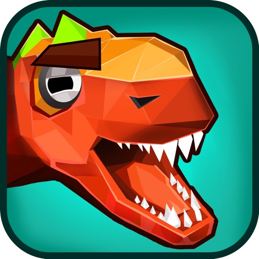 Dinosaur Hunter: Prehistory Era Cubic 3D Icon