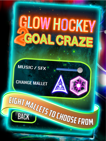 Glow Hockey - 2 Goal Craze screenshot 2