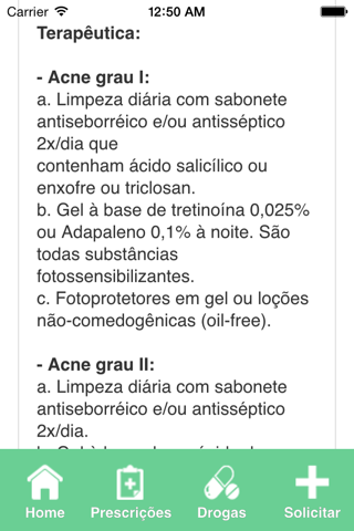 Prescrições Médicas em Dermatologia screenshot 4