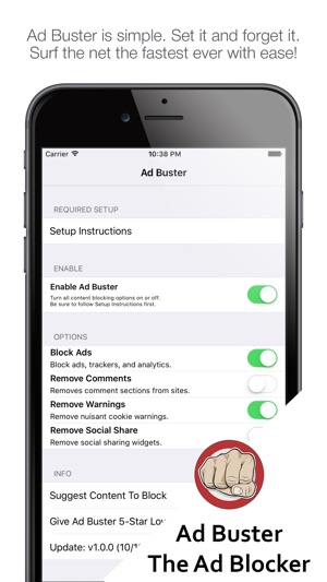 Ad Buster - The Ad Blocker(圖2)-速報App