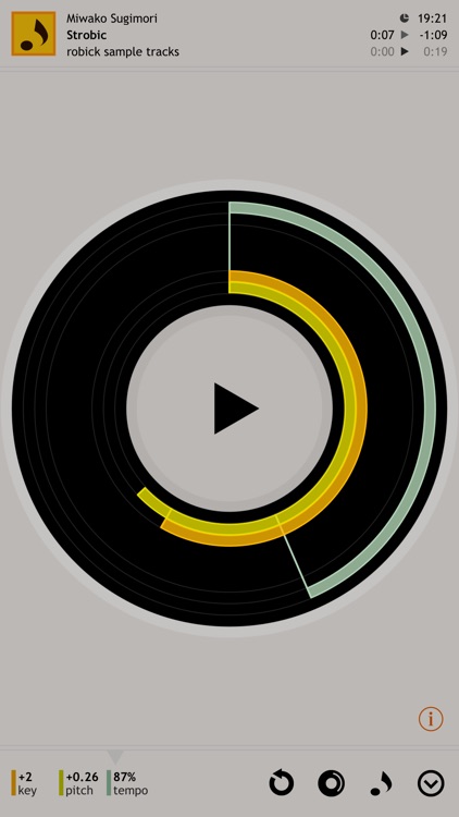 robick - Slow down, Shift key, Repeat your music