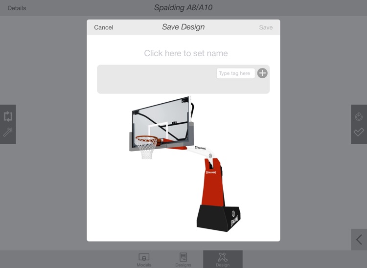 Spalding Equipment Designer screenshot-4