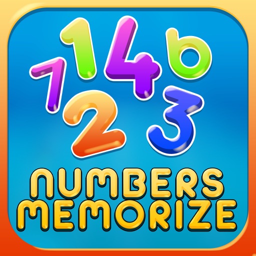 Numbers Memorize iOS App