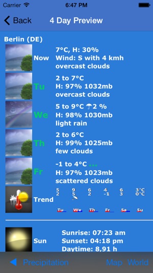 Weather Planet Lite(圖3)-速報App