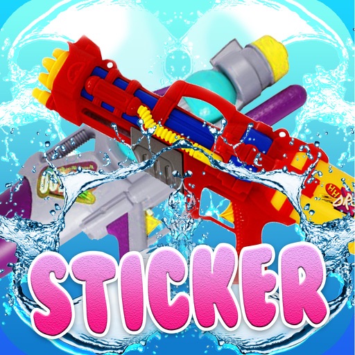 Water War Splash - Pimp your Photos with Sticker Camera for Instagram and more icon