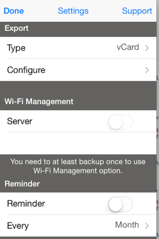 Easy Contact Backup and Safe screenshot 3