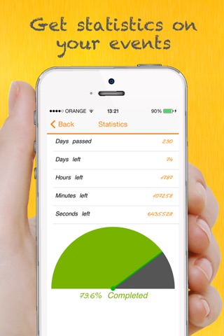 Countdown Plus - Event tracking and reminder for iOS7 screenshot 3
