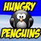 The penguins are hungry in Hungry Penguins