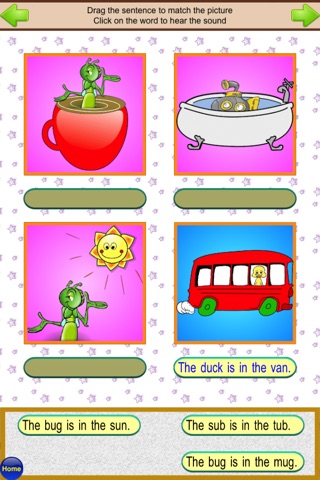 Phonics Silly Sentences Free - Short Vowels screenshot 3