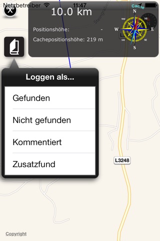 Geocache screenshot 2