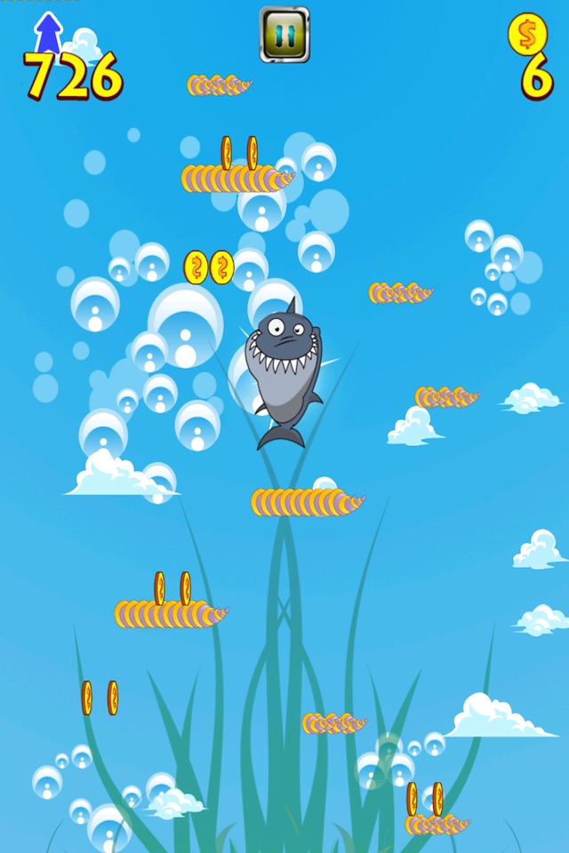 A Shark Jump Free Game - Underwater Bubble Attack of the Submarines Adventure screenshot 4