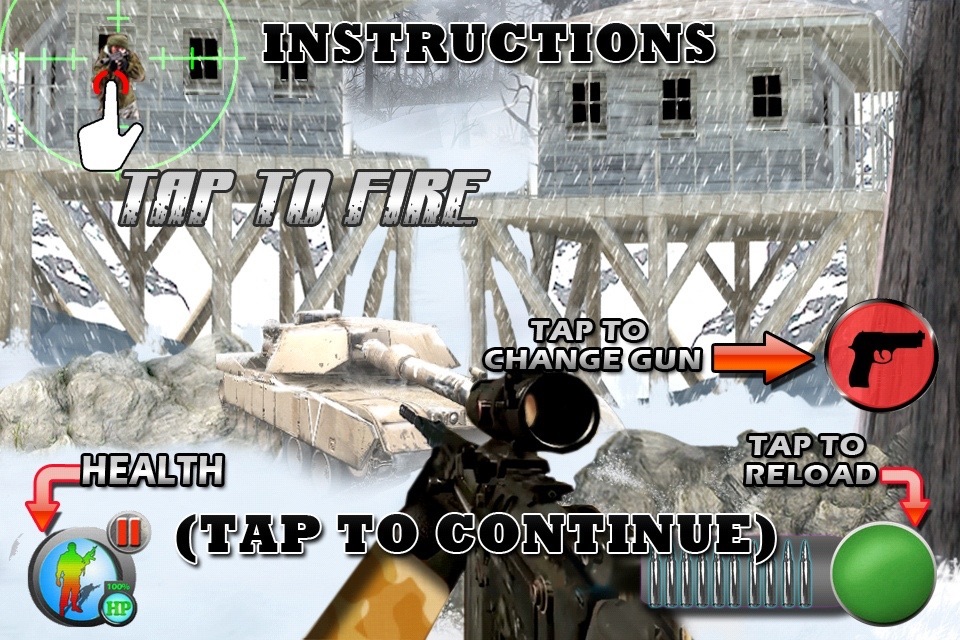 Arctic Assault (17+) : Sniper vs Sniper screenshot 4