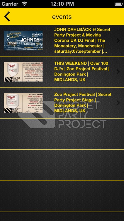 Secret Party Project App screenshot-3