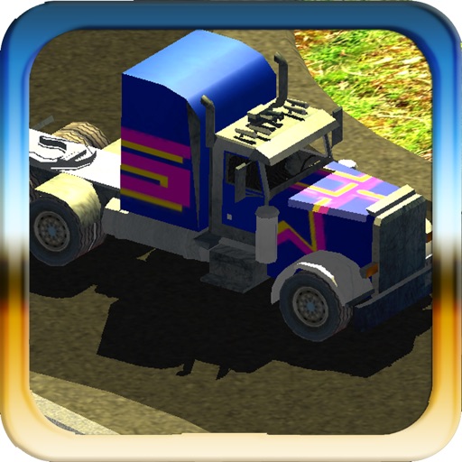 3D Semi Truck Parking Simulator - Trailer And Cargo License Test Drive