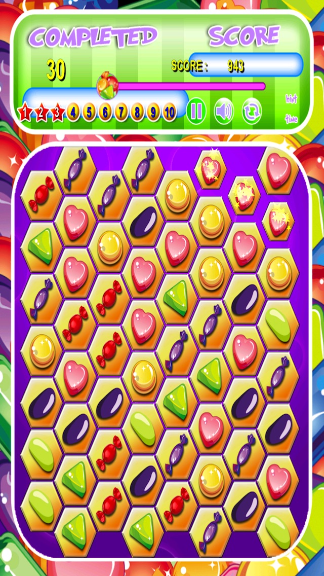 A CANDY SHOP MANIA : MATCH 3 TO WIN 2.5 IOS