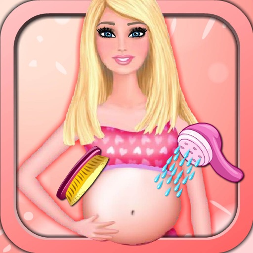 Messy Pregnant Woman