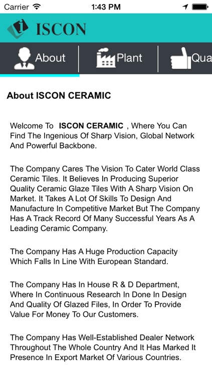 Iscon Ceramic