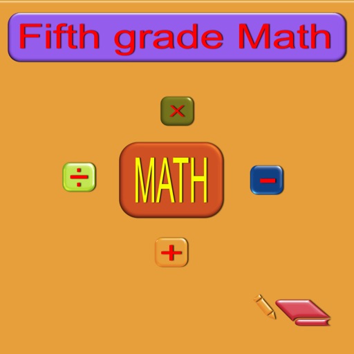 Fifth grade math icon