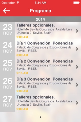 FDF EVENTOS screenshot 2