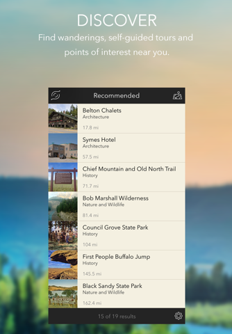 Wandering: Discover Amazing Places and Experiences screenshot 2